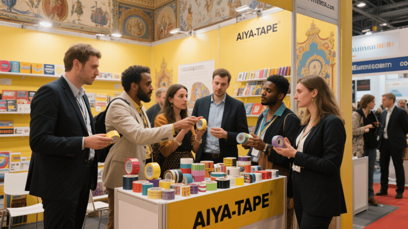 Aiya Tape Makes Waves at Munich's Leading Film & Tape Exhibition!