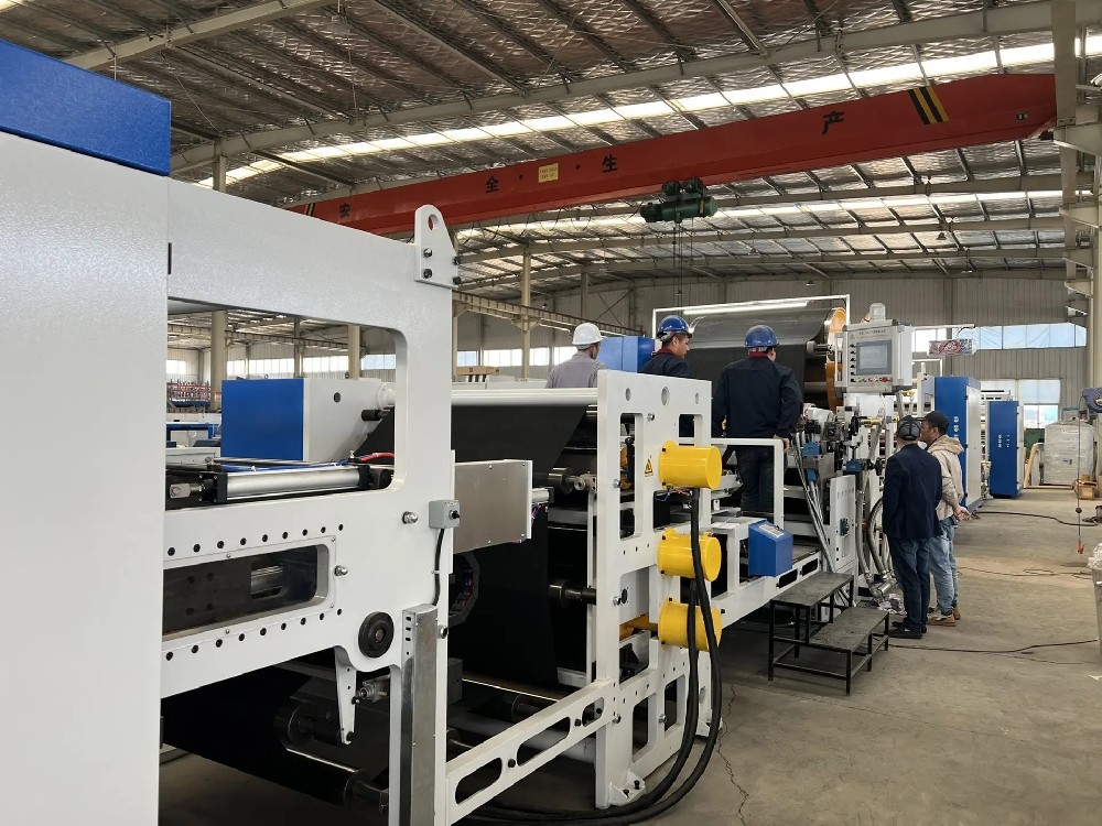 AIYA TAPE has added a fully automatic high-speed wire harness tape coating machine