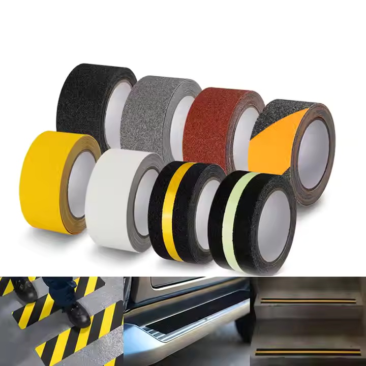 Anti Slip Traction Tape, 50mm*18m High Power Self Adhesive Anti Slip Floor Safety Tape