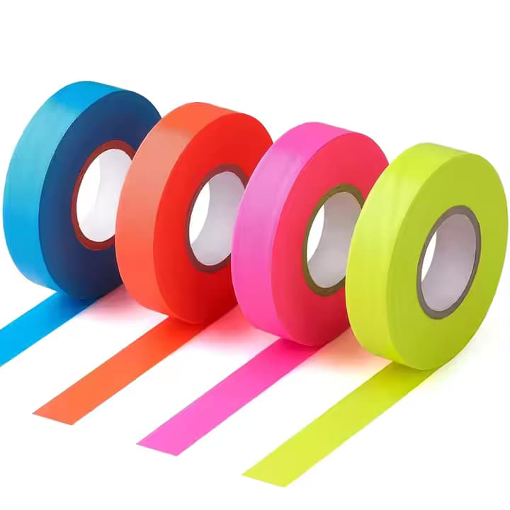 Pink Flagging Tape Survey And Forestry Flagging Tapes Surveying Flagging Tapes Roll