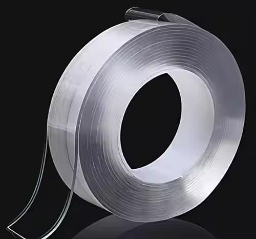 Reusable Strong Sticky Wall Tape Strips Transparent Tape Nano Septic Tape for Paste Items Household