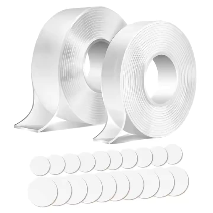 Waterproof Wall Stickers Reusable Heat Resistant Bathroom Home Decoration Monster Tape Double Sided Nano Tape Sheet