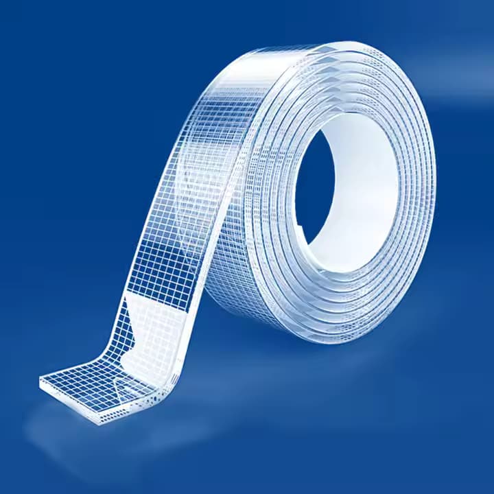 Nano Double Sided Tape Grid Nano Gel Mounting Tape Heavy Duty for Home Office Wall Picture Manufacture Factory