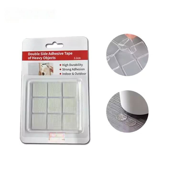 Free Sample Custom Size Hot Selling Double Sided Washable Nano Tape Die Cut Nano Tape