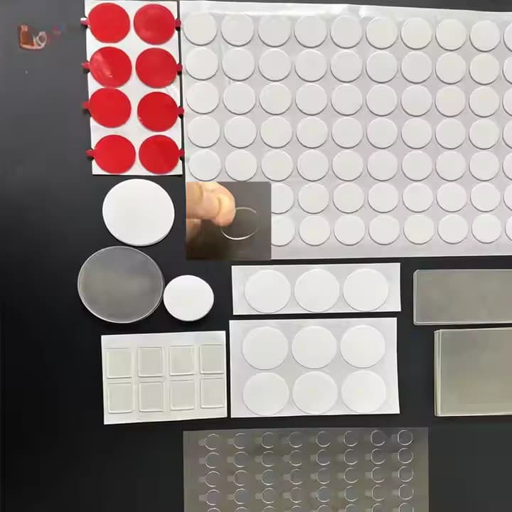 Transparent Acrylic Die-Cut Double-Sided Tape Die Cut Nano Tape Pre Cut Reusable Adhesive Nano Tape Dots