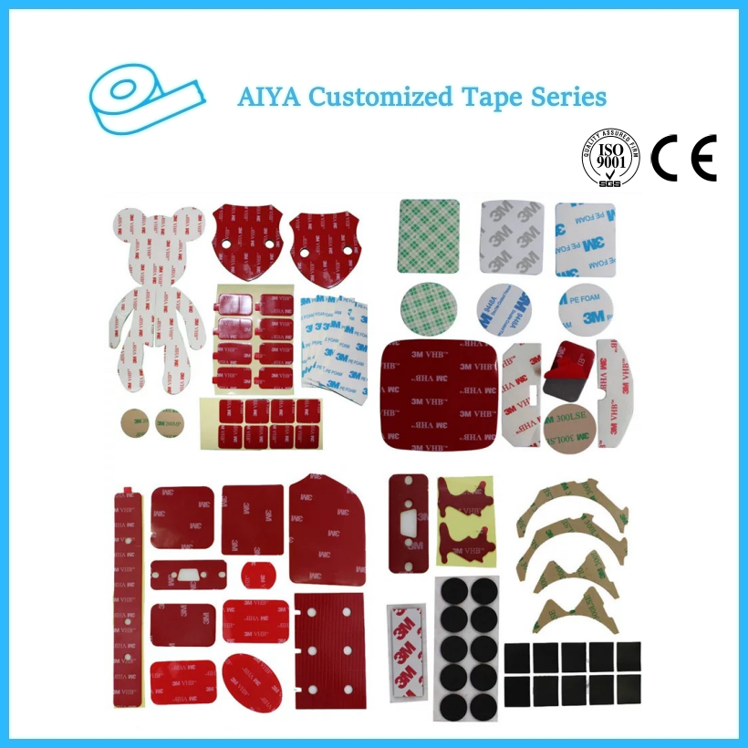Customized double-sided die-cut tape