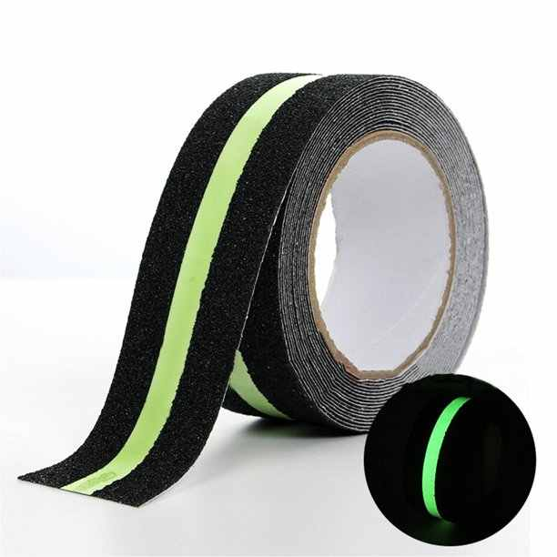 Reduce the Risk of Slipping for Indoor or Outdoor Stair Tread Step Surfaces Glow Stair Anti Slip Strips