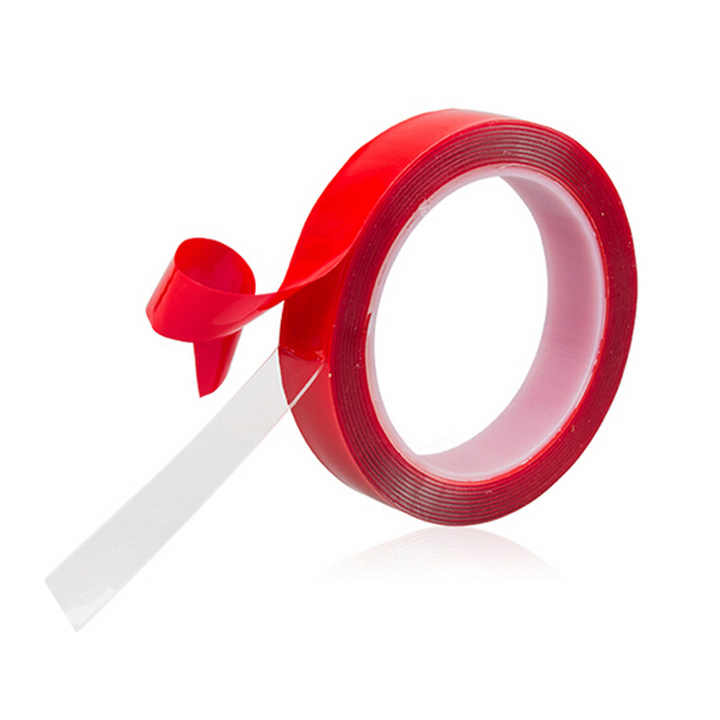 Heat Resistant High Adhesion Transparent Acrylic Double Side Tape for Car Decor Wall Frame