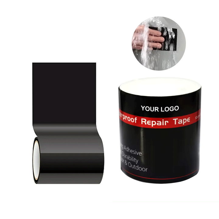Super Adhesive Waterproof Repair Tape Waterproof Rubberized Tape UV Resistant 100mm X 1.5m Patch and Seal Tape