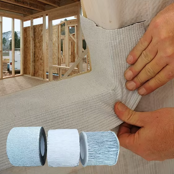 High Tack Waterproof Flexible Flashing Tape - Instant Adhesion for Gutter & Window Sealing