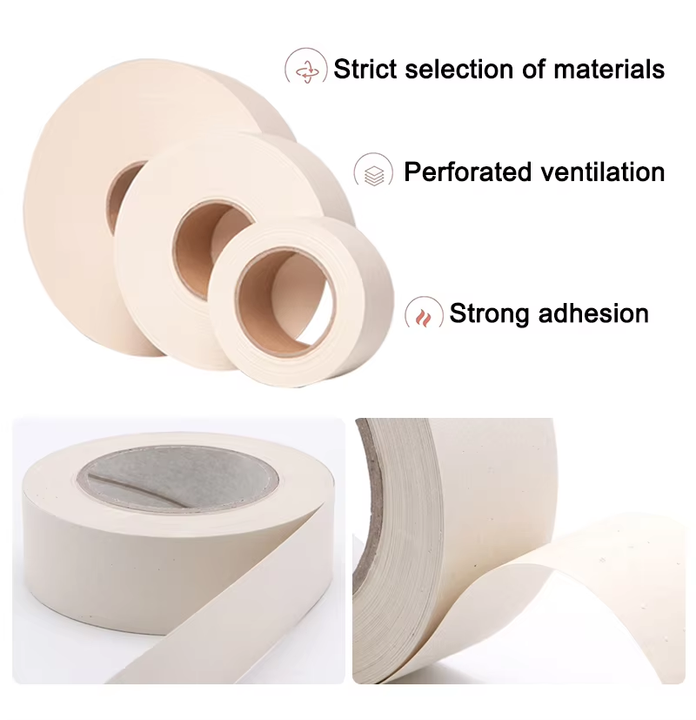 Hot Sale Drywall Plasterboard Kraft Paper Joint Gypsum Board Drywall Joint Paper Tape Jumbo Roll