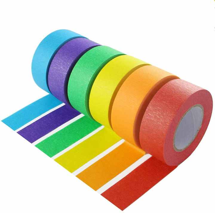 China Wholesale Decorative Masking Tape Great for Art Lab Labeling Classroom Decorations