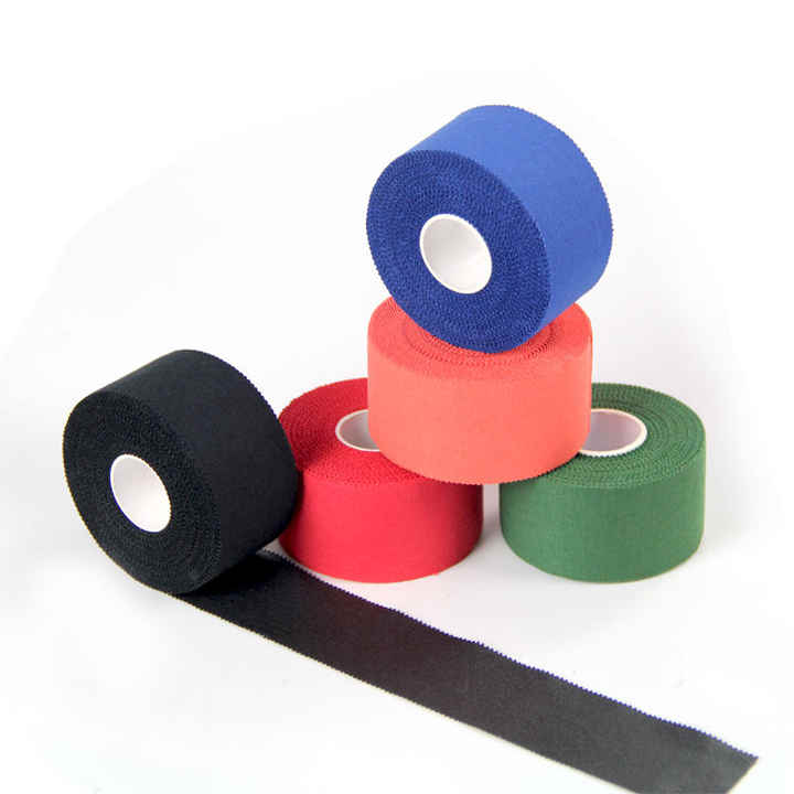 Wholesale Athletic Sports Tape 3.8cm*13.7m Very Strong Easy Tear NO Sticky Residue Best Tape for Athlete Athletic Tape