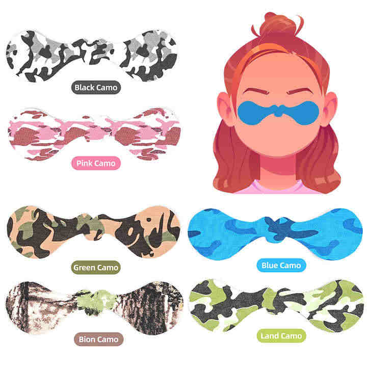 Professional Muscle Stickers, Sun Protection Wind and UV Protection Face Stickers, Ski Antifreeze Face Sticker