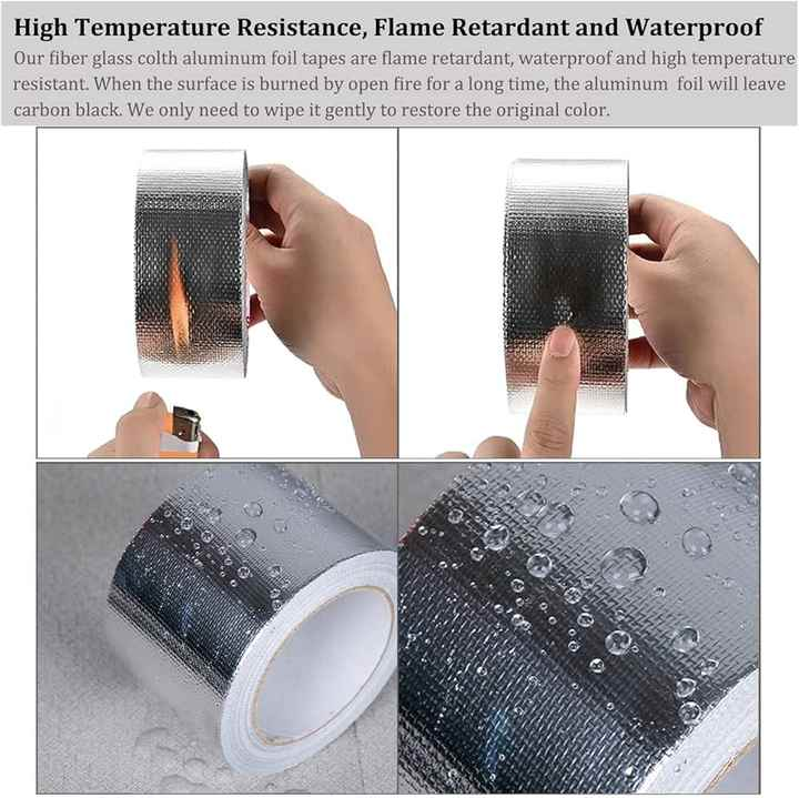 aluminum glass tape