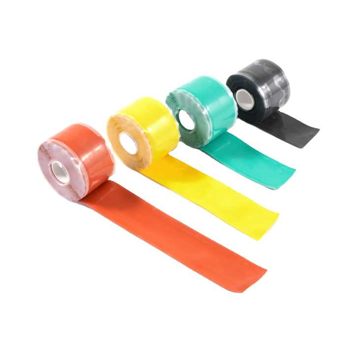 Self Fusing Silicone Rubber Tape Professional Black Fast Sealing Insulation Silicone Self Fusing Tape