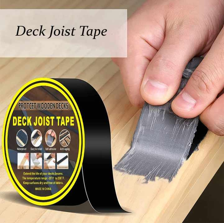 Self Adhesive Waterproof Beams Board Flashing Butyl Protective Deck Butyl Joist Tape