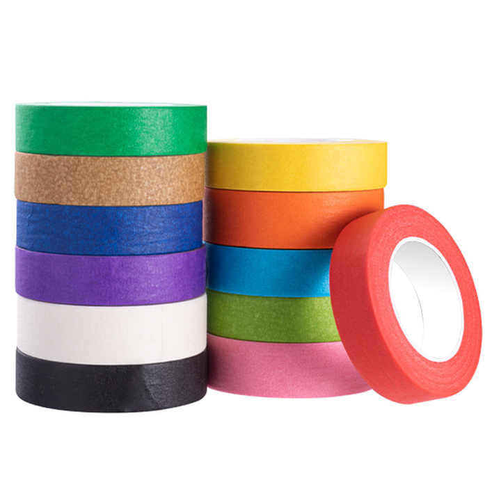 Wholesale High Temperature 18 Masking Tape Single Sided Blue Indoor Resin Custom Logo Heat Resistant Blue Painter's Masking Tape