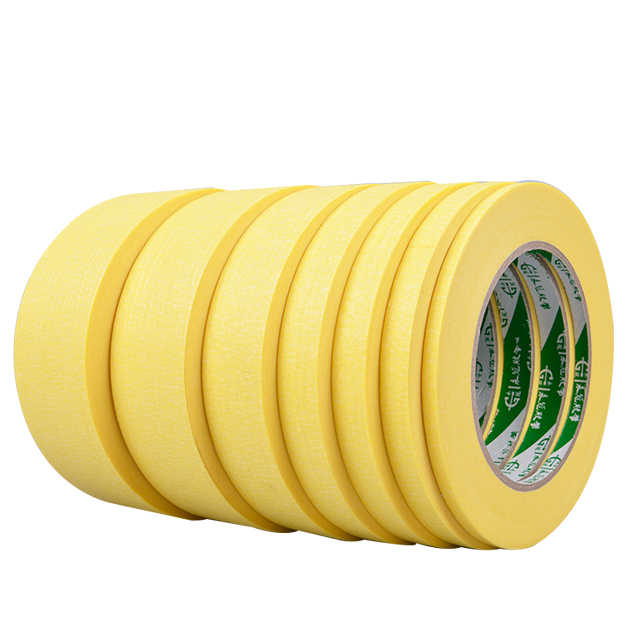 High Temperature Heat Resistant Spray Cheap Masking Tape for Automotive Painting