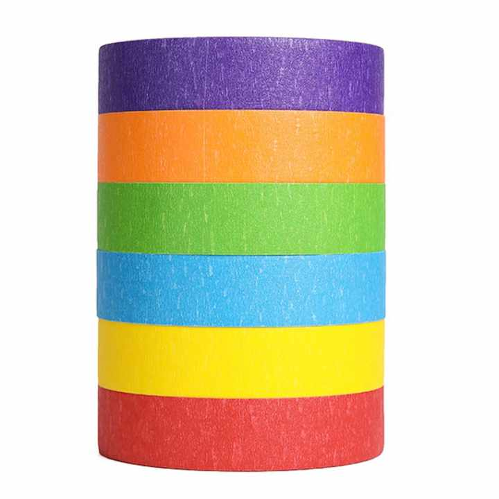 Wholesale High Temperature Automotive Car Painting Masking Paper Adhesive Tape Heat-Resistant Die Cut Packing Tape