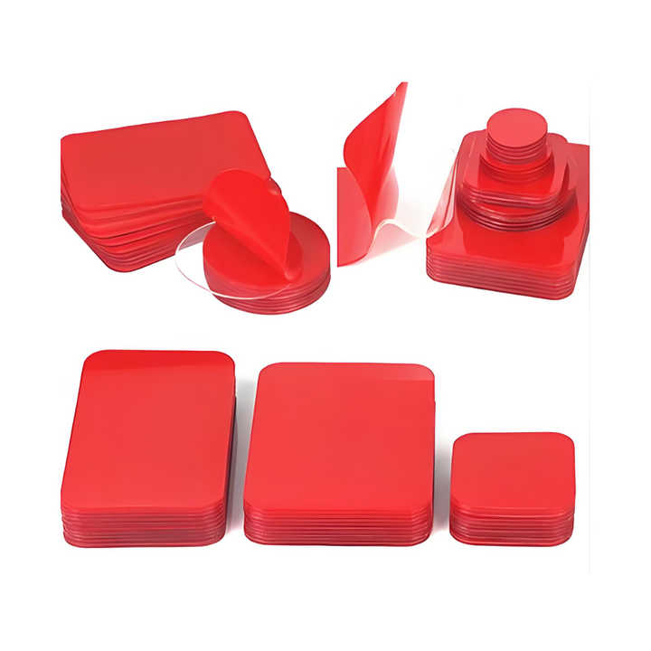Customized Size Die Cutting Foam Tape Round Mounting Clear Acrylic Nano Tape Dots Circle Sticker Pads Die Cut Double Sided Tape