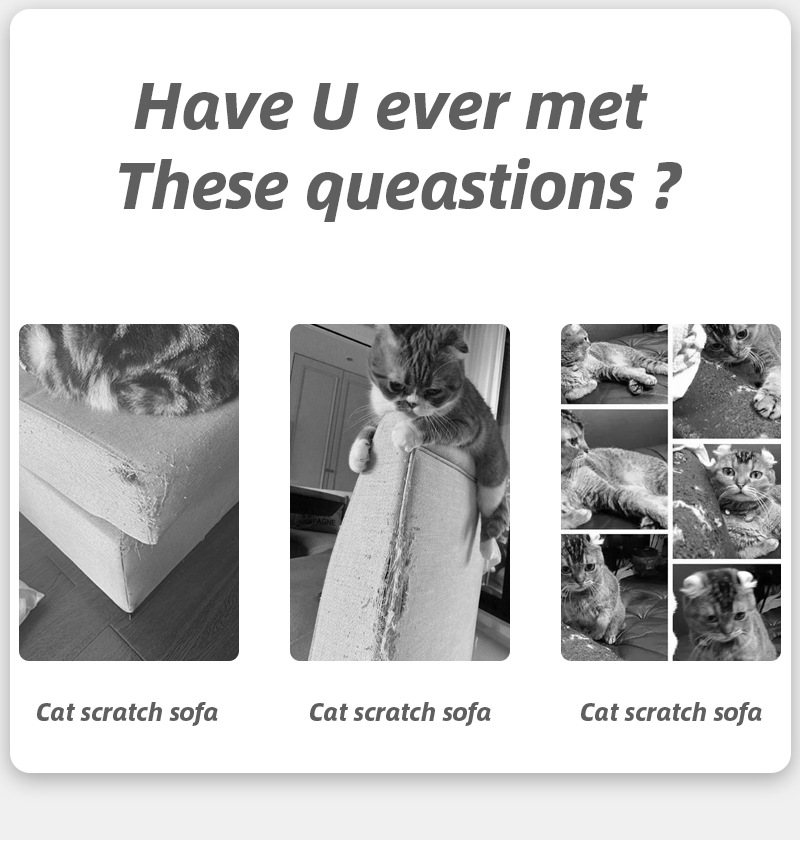 Double Sided Clear Sticky Paws Anti Scratch Deterrent Cat Training Tape