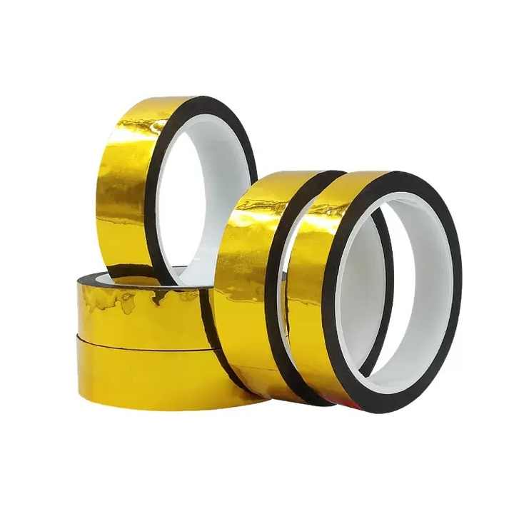Gold/Silver Colorful Reflective Tape for Wedding DIY Decoration Gift Box Children Laser Tape