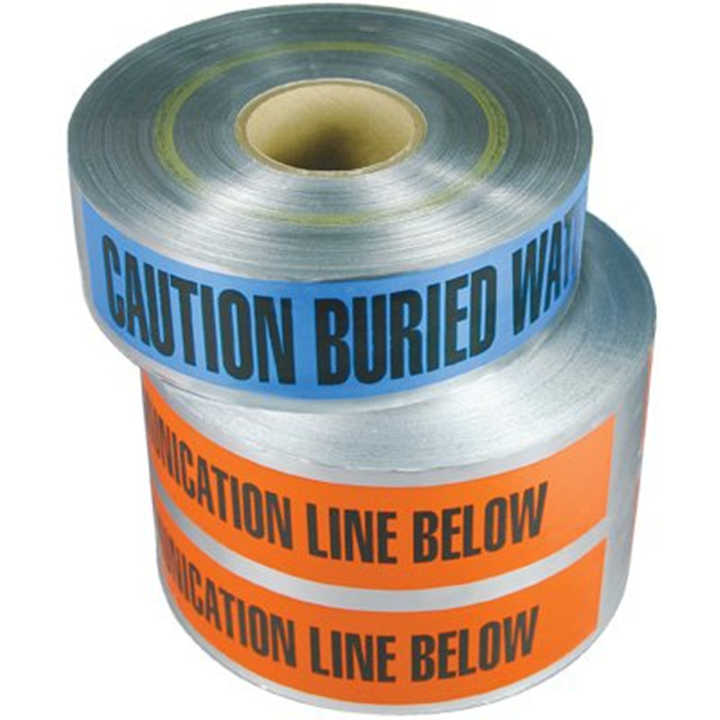 Underground Detectable Barricade Warning Tape High Visibility Marking Tape for Safety