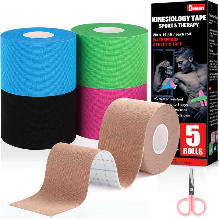 Perforated Muscles Sports Adhesive Tape Therapeutic Care Elastic Physio Punched Kinesiology Tape Bandage Breathable