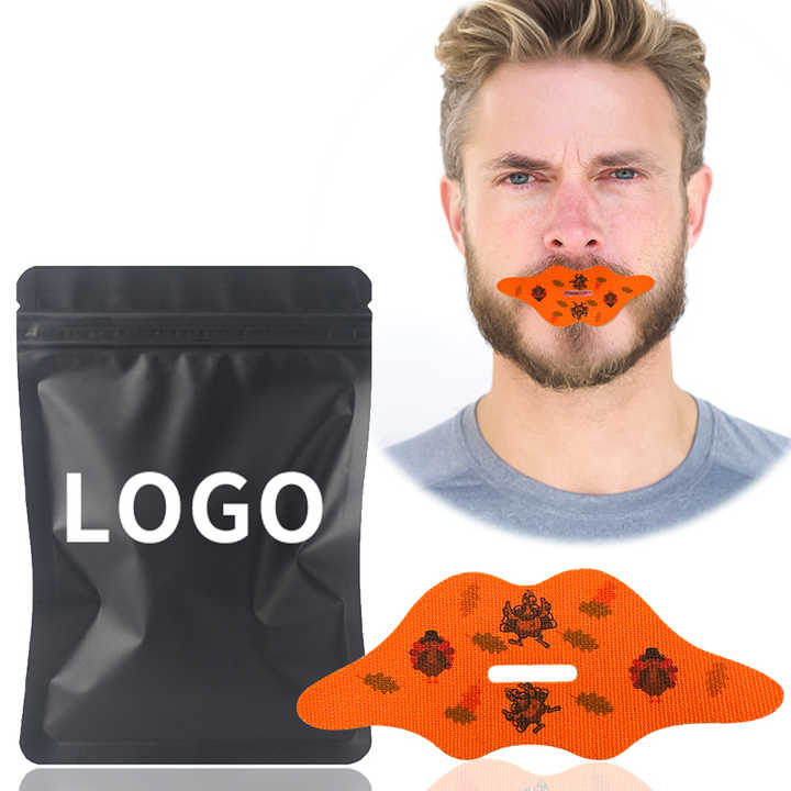 Mouth Tape for Sleeping Hypoallergenic (30 Pack) and Nasal Strips With Logo Rayon Mouth Tape