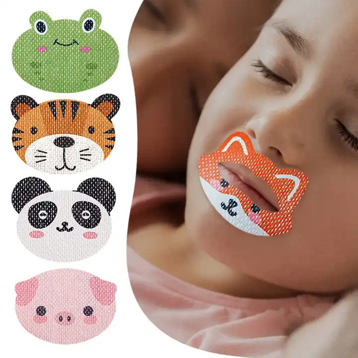 Adhesive Mouth Tape for Sleeping Gentle, Skin-Friendly, Easy-Remove Mouth Strips for Better Nose Breathing at Night