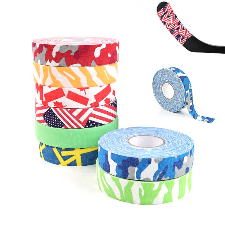 Factory Custom Wholesale Cotton Fabric Cloth Hockey Stick Tape Ice Hockey Tape