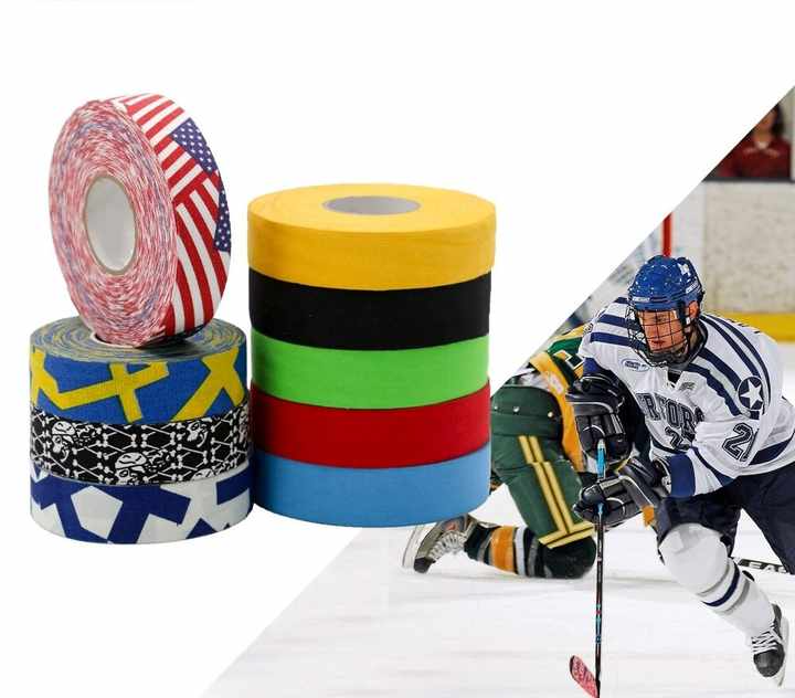 Colorful Custom Logo CE Certified Cloth Adhesive Ice Field Hockey Stick Grip Tape Sport Tape No reviews yet