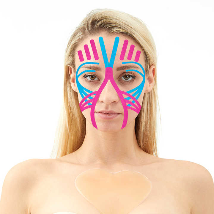Face Care Facial Tape Roll Facial Bra Heel Anti-wrinkle Muscle Reply Cutting Kinesiology Tape for Face Skin
