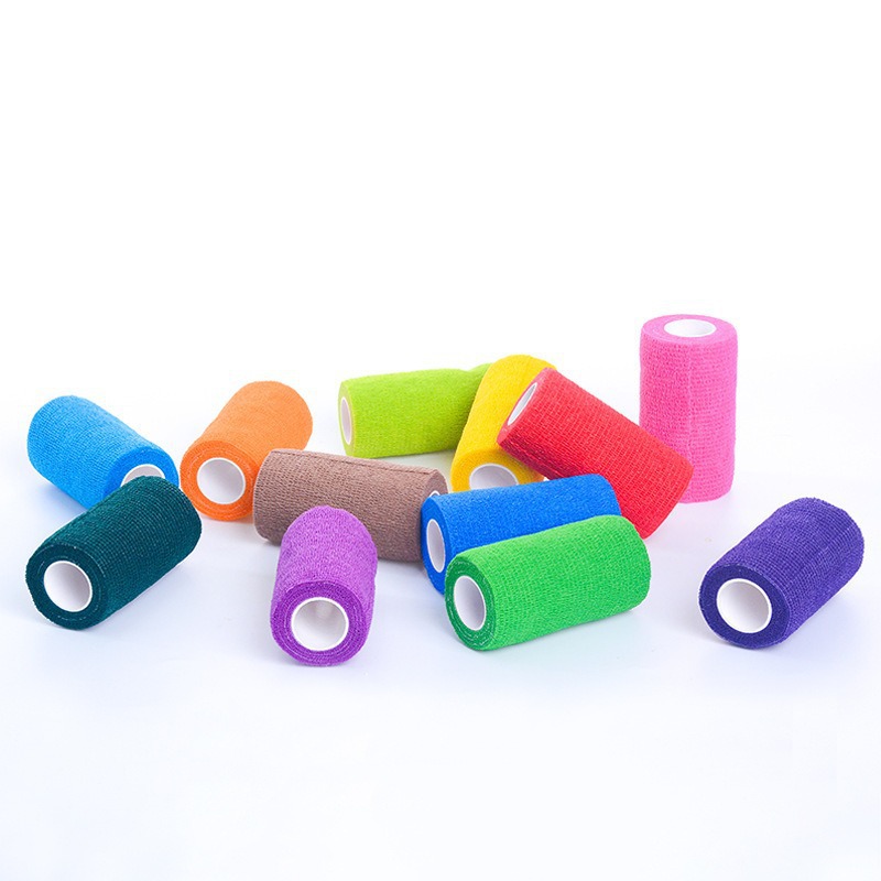 Sports Elastic Bandage, Pet Self-adhesive Bandage, Multiple Color Series