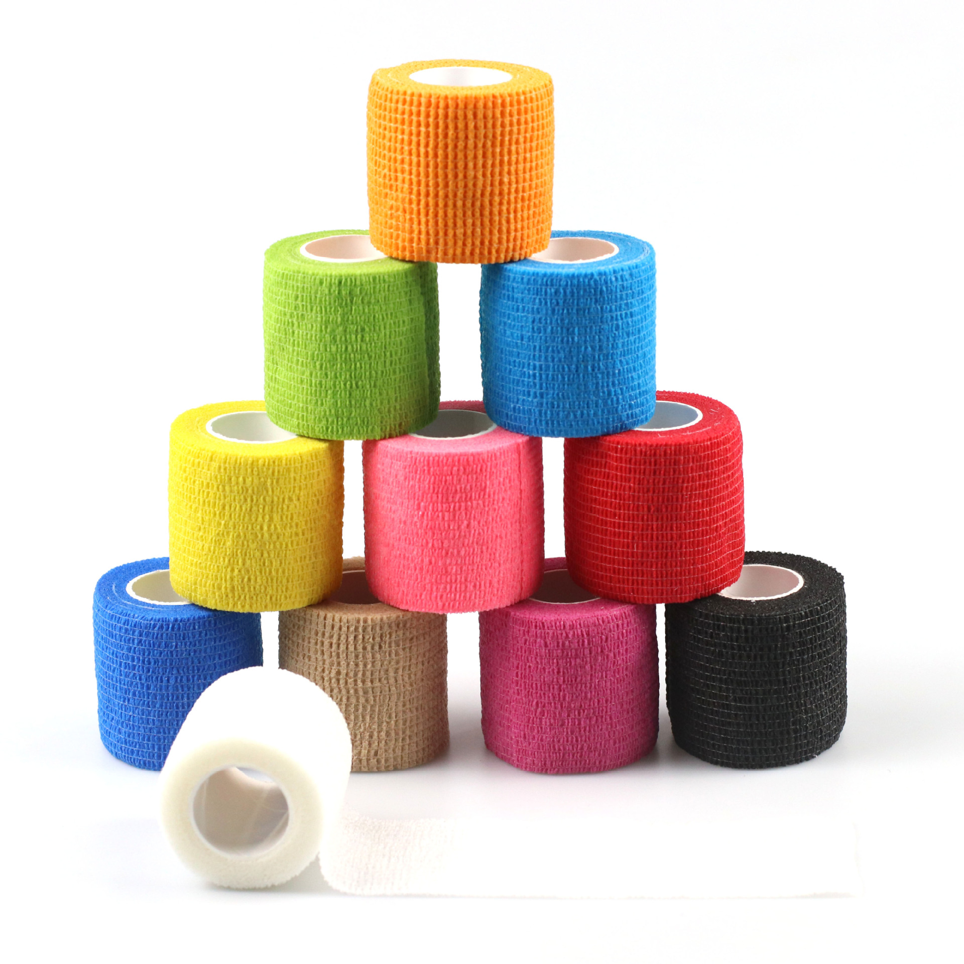 Sports Elastic Bandage, Pet Self-adhesive Bandage, Multiple Color Series