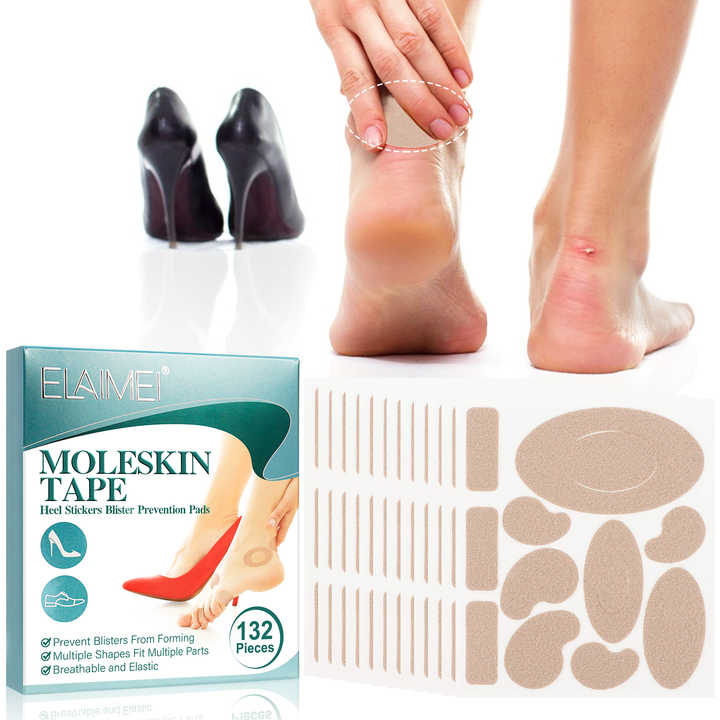Breathable Elastic Multiple Shapes Anti-Wear Heel Sticker Tape Prevention Pad Heel Protector
