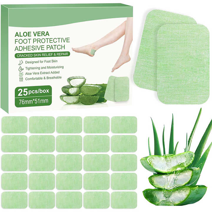 Custom Logo Adhesive Moisturizing Foot Care Protective Tape Dry Cracked Heel Relief Patches