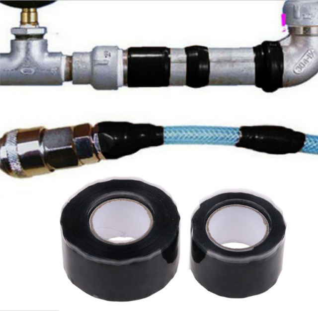 Self-Fusing Seal Repair Emergency Rescue Silicone Rubber Hose Tape Water Pipe