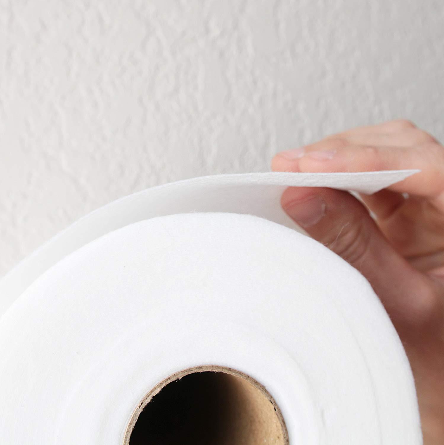 6.5 In. X 75 ft Roll Membrane Fabric, Fiberglass Mesh Tape for Bathrooms,Tiles and Shower