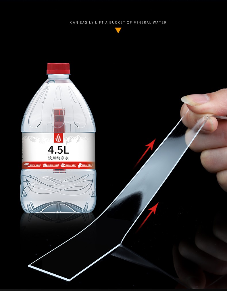 Free Sample Offered 1mm 2mm Thickness Colorful Hundred Times Use Double Tape Nano