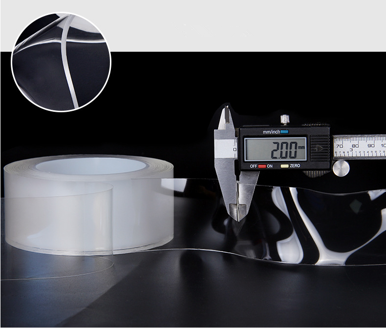 Free Sample Provided Multipurpose Removable 30mm Nano Tape High Power for Paste Photos Fix Carpet Mats Etc