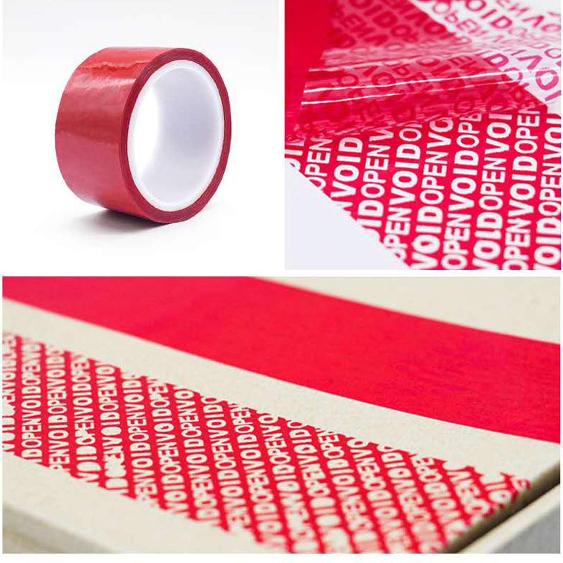 FREE SAMPLE 2'x55 Yards Anti Counterfeiting Tamper Proof Security Void Tape Packaging Tape With Logo