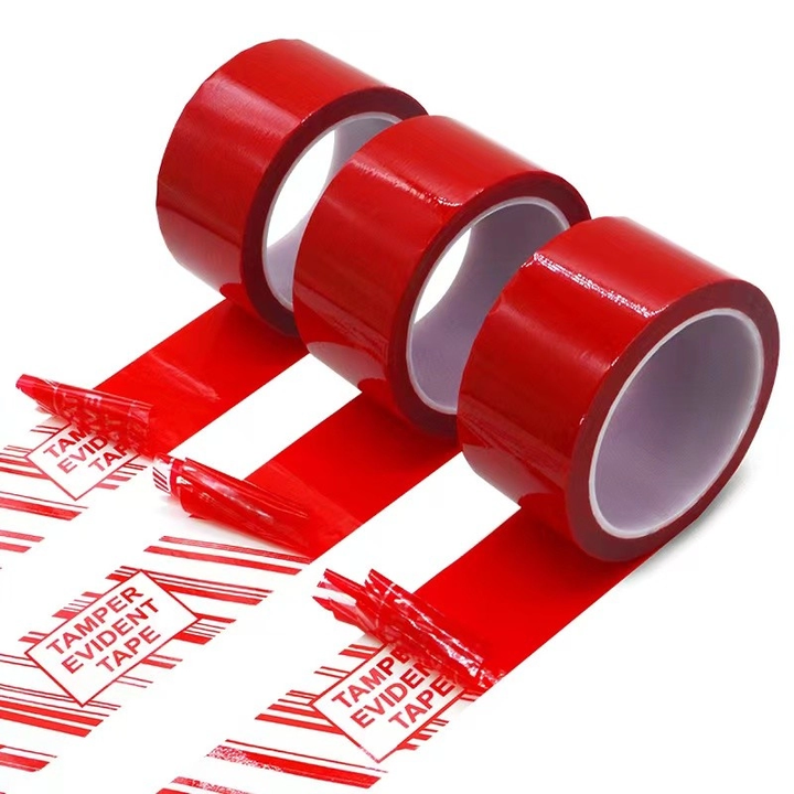 ISO9001 Certified Factory Supply LOW MOQ 48mmx50m Anti Counterfeiting Tamper Proof Void Tape Manufacturer