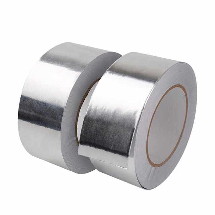 Aluminum Foil Tape for HVAC Ventilation Duct Waterproof and Fireproof with Acrylic Adhesive Pressure Sensitive for Masking