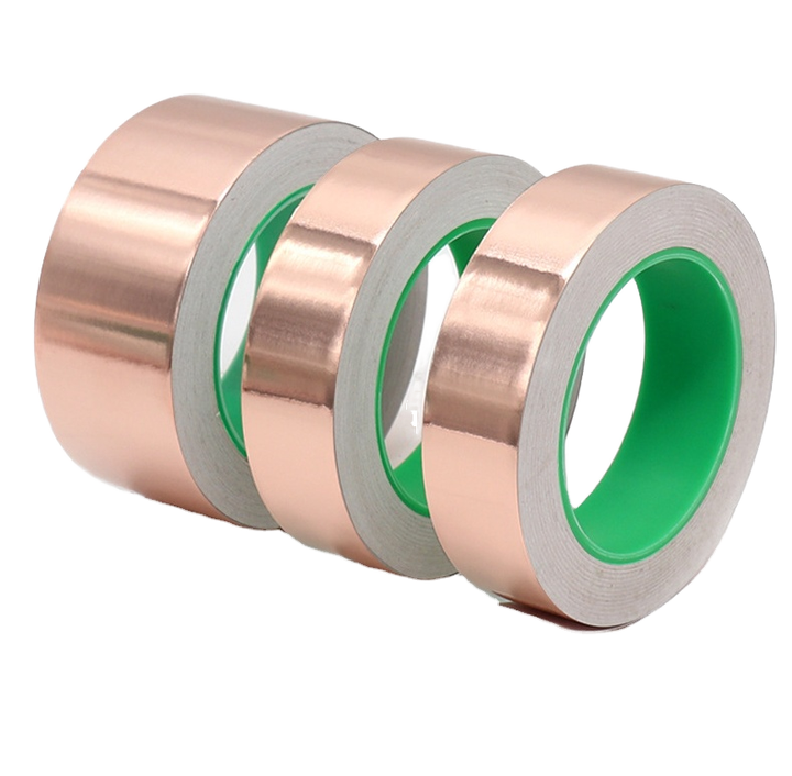 Snail Slug Electric Barrier Signal Copper Tape Electrostatic EMI Shielding Adhesive Foil for Stained Glass for Masking