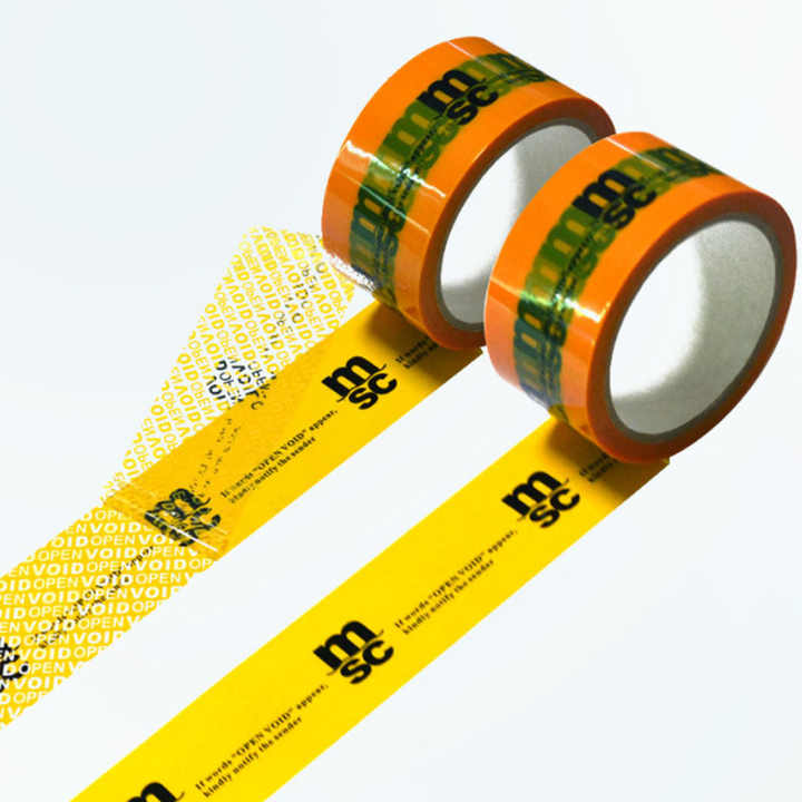 Wholesale Drop Shipping UV Printed Anti-Fake PET Packaging Label Tape Open Tamper-Evident Security Void with Opened Warranty
