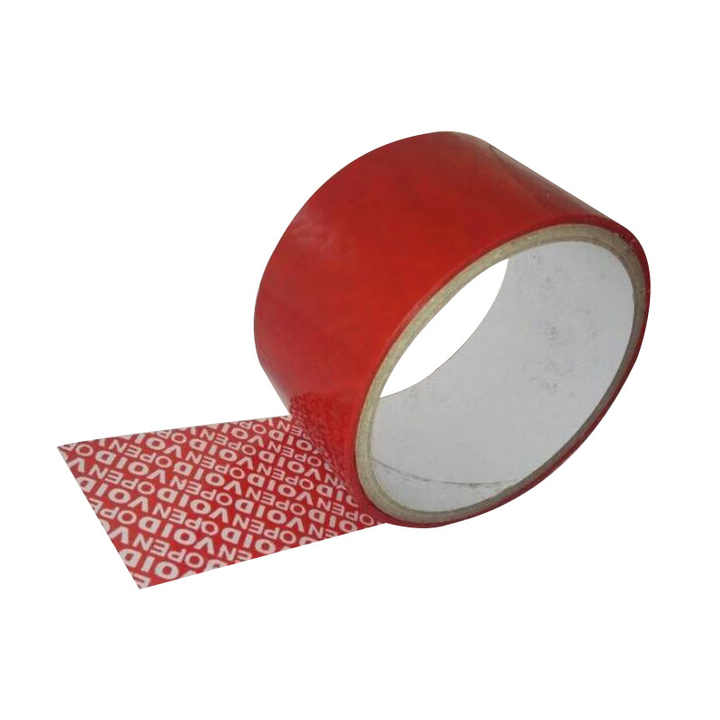 Custom Food Void Proof Anti-Tamper Tape Tamper-Proof Empty Rolls Acrylic Adhesive PET Evidence Security Correction China
