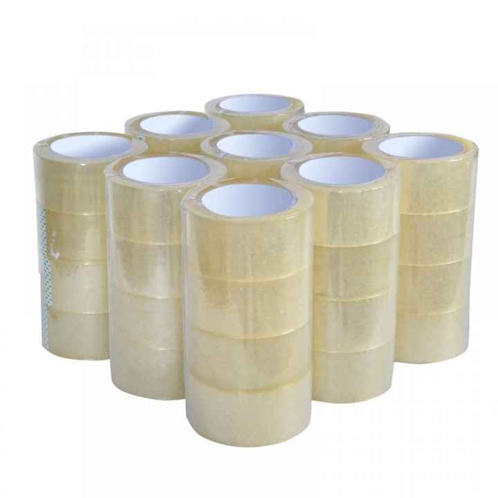 Reusable BOPP Packing Clear Color Non Bubble Packaging Opp Transparent Opp Banding Tape