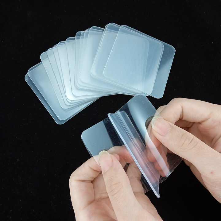 Heavy Duty Mounting Tape Removable Square Sticky Nano Gel Double Sided Adhesive Tape